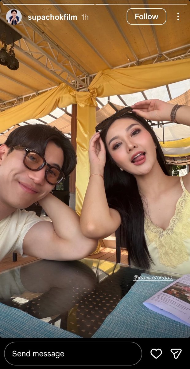 พส.แจมเปิดตัวแฟนต้อนรับวาเลนไทน์เลย ชื่อฟิล์ม ศุภโชค สส.ภจท.เขต1 นครปฐม เคยอยู่ชาติไทยพัฒนาตอนปี66