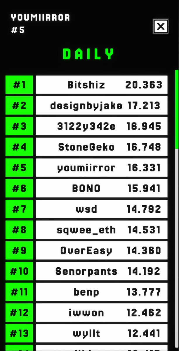 miirror 👄 tweet media