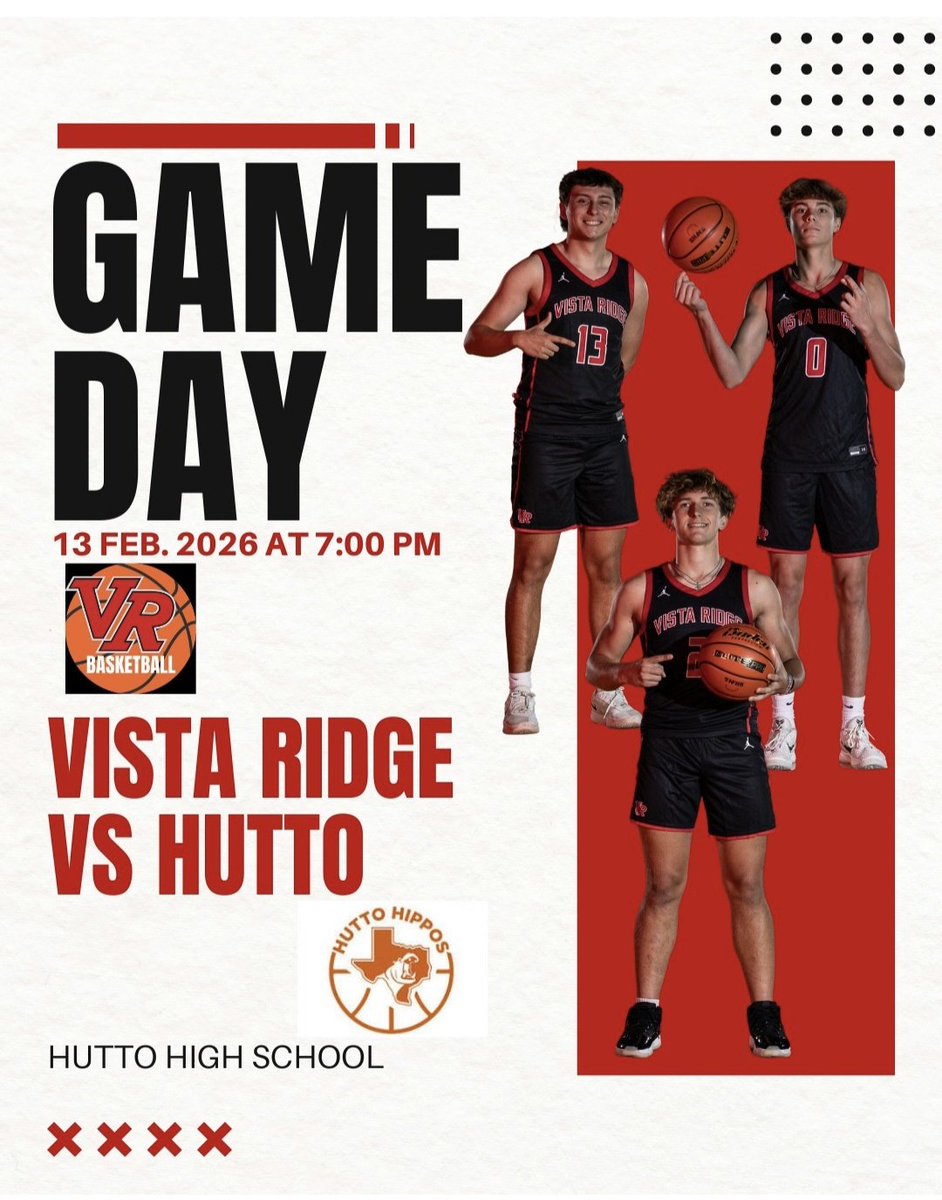 Game Day! Come out and support your VR Rangers as we travel to Hippo country for a pivotal District game with playoff implications! Be there and be loud!! Game time 7:00 pm #GoRangers