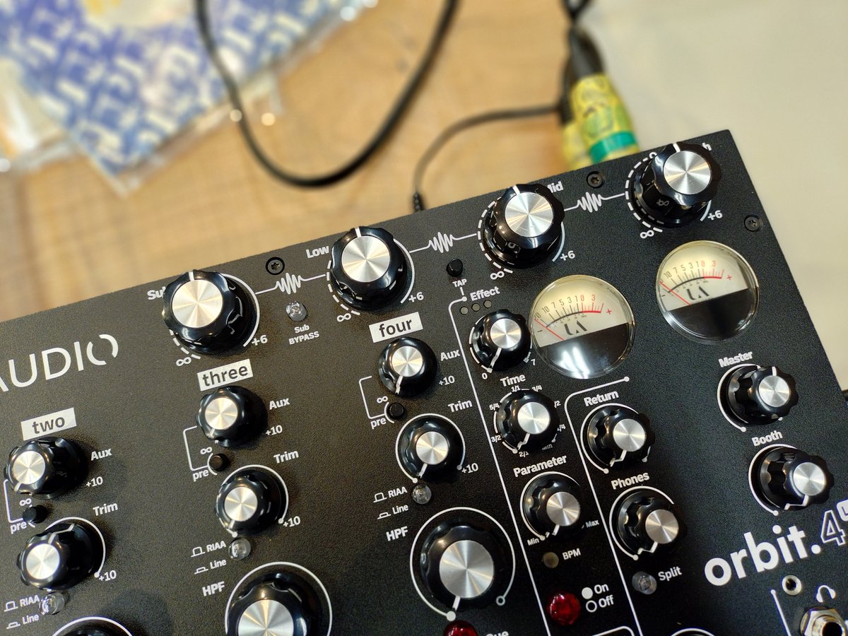 UNION AUDIOのロータリーミキサーが5月頃から販売開始します! 国内