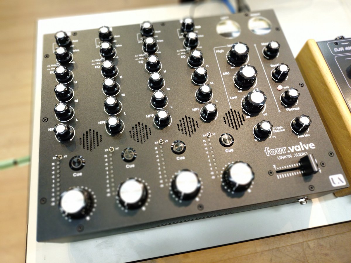 UNION AUDIOのロータリーミキサーが5月頃から販売開始します! 国内