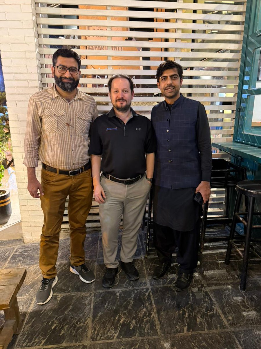 AventureAviator's tweet photo. Cüneyt Yanar spent some time with our team in Karachi following @AviationWeek's MRO Middle East.

Did you miss us at MRO Middle East last week? You can reach out to us still at rfq@aventureaviation.com https://t.co/fVuJWMaCGm