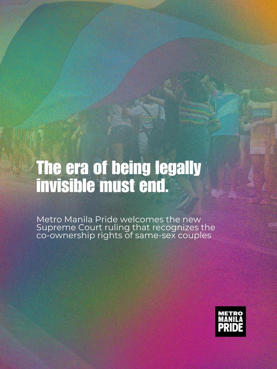 Metro Manila Pride 🏳️‍🌈 tweet media