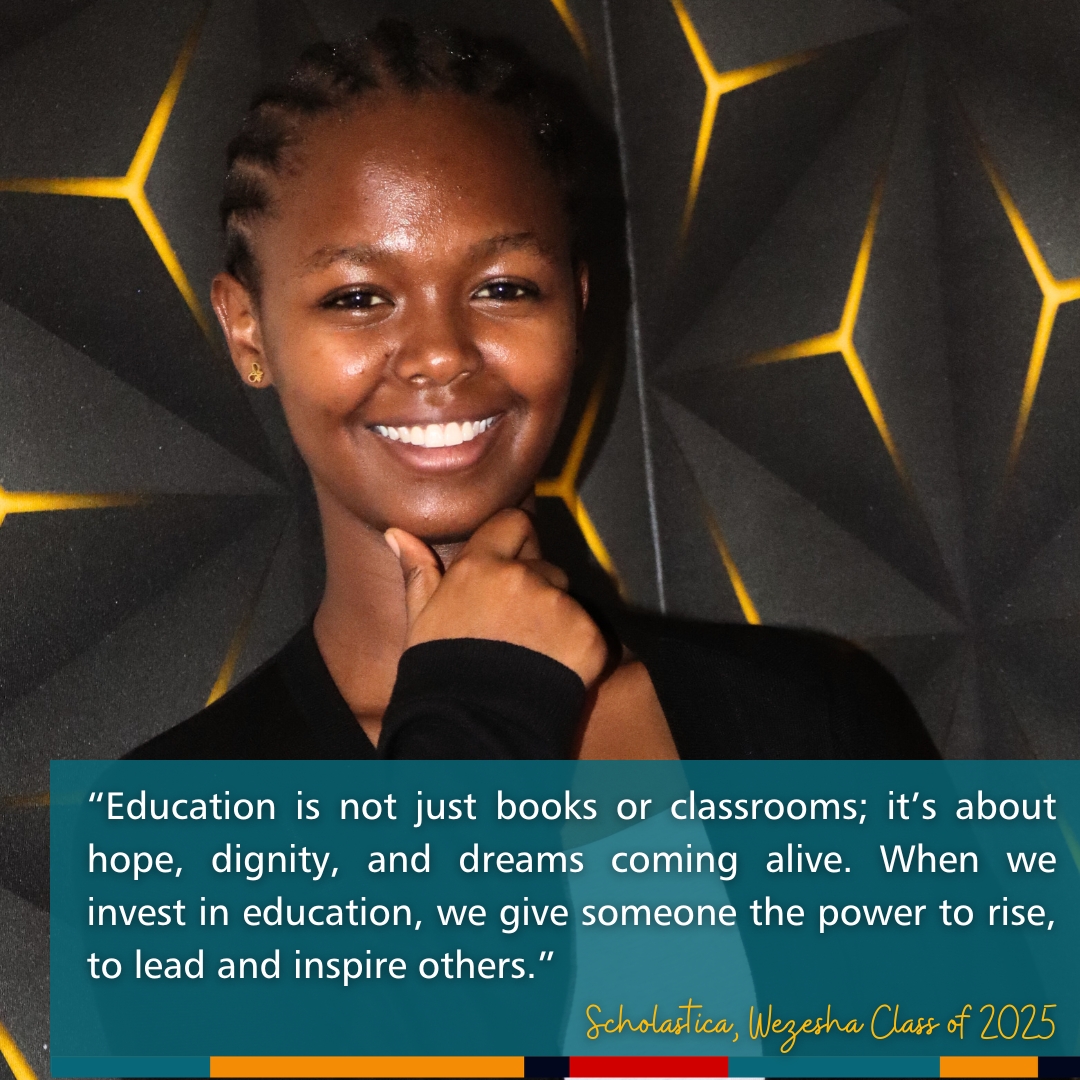 It's been a little while since we last checked in - hope 2026 is treating you well. This Friday feels like the perfect moment to pause and remember why education matters. 

Have a joyful weekend! 

#Wezesha #PowerOfOne