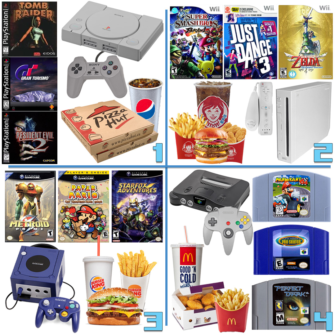 DKOldies's tweet image. Pick your corner. 👇
•
•
#4corners #retrogaming #nintendo #playstation