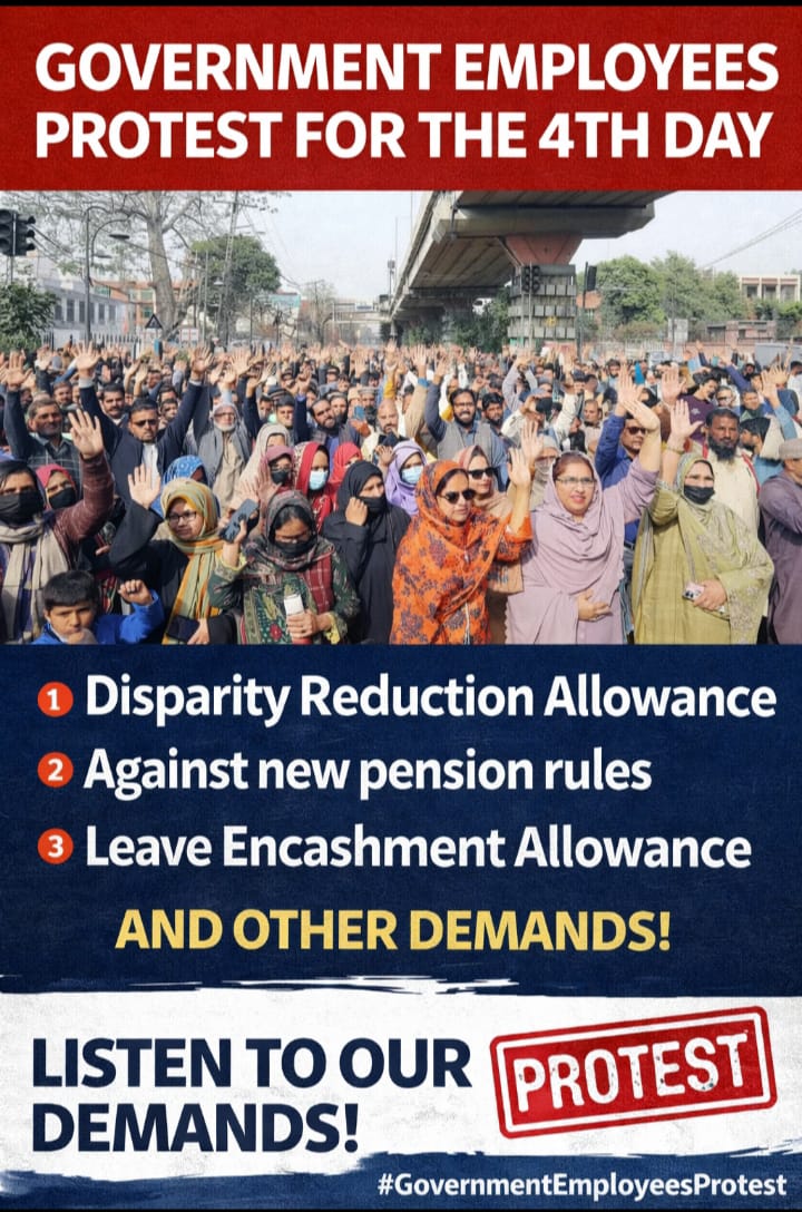msarfrazshahid's tweet photo. #EqualPayForPunjab 
#GovernmentEmployeesProtest https://t.co/GEzFYx691z