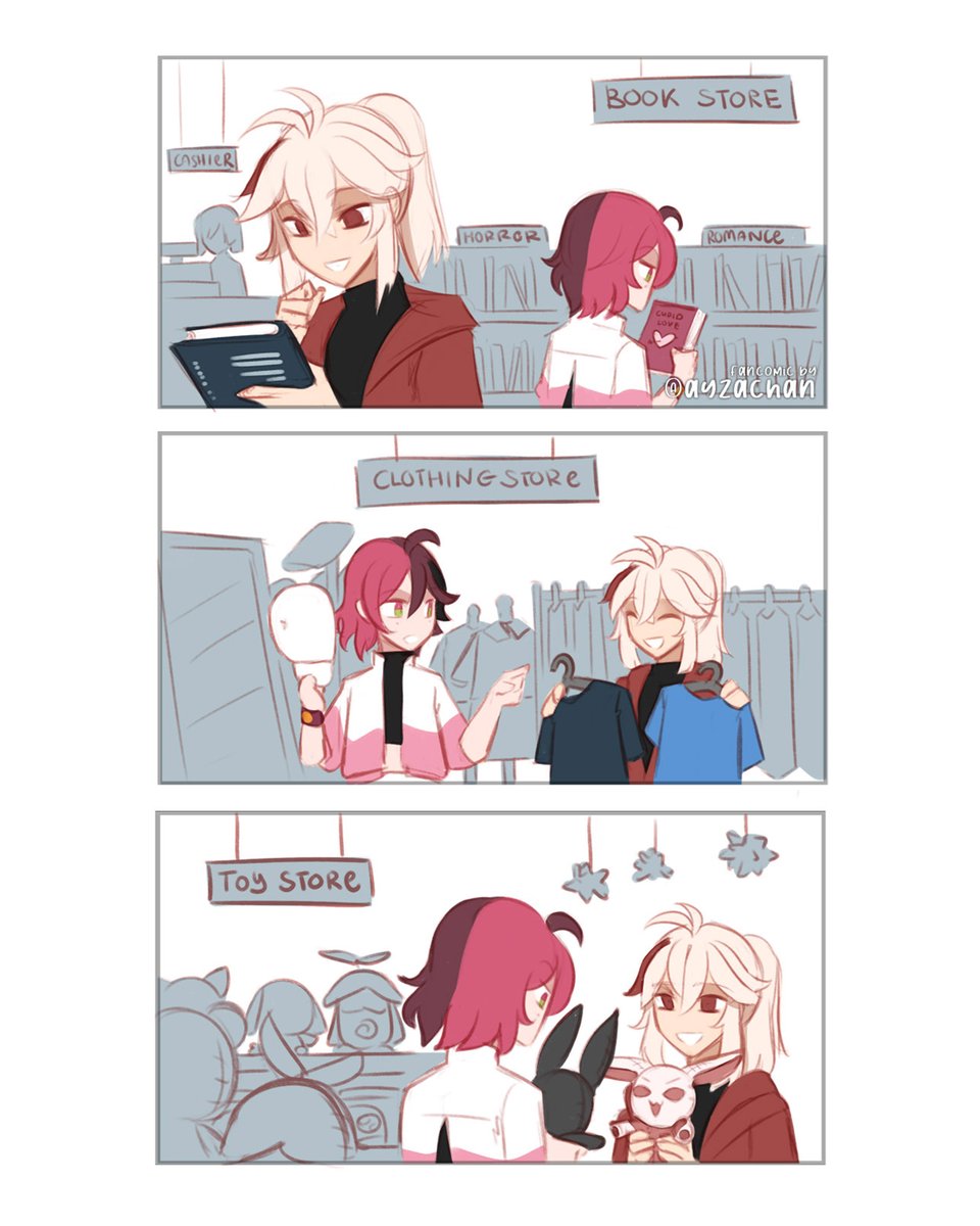 Anywhere as long as they're together and having fun 🩷