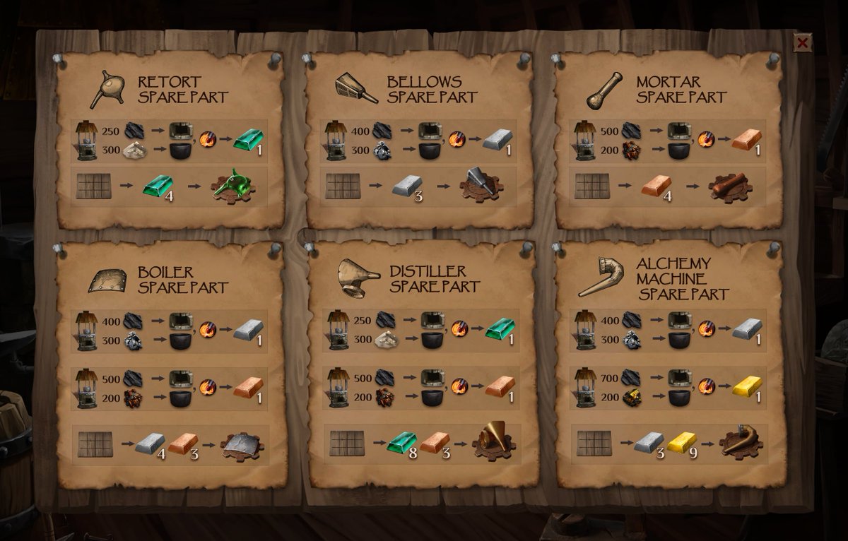Now you can put to work the raw materials
brought in by 🐪 trading caravans
and smelt glass and ingots yourself.

These will later be used to craft parts
for alchemical tools essentials.

<a href="/magicalchemydao/">Magic Alchemy</a>
Time to Forge the Future ⚒️