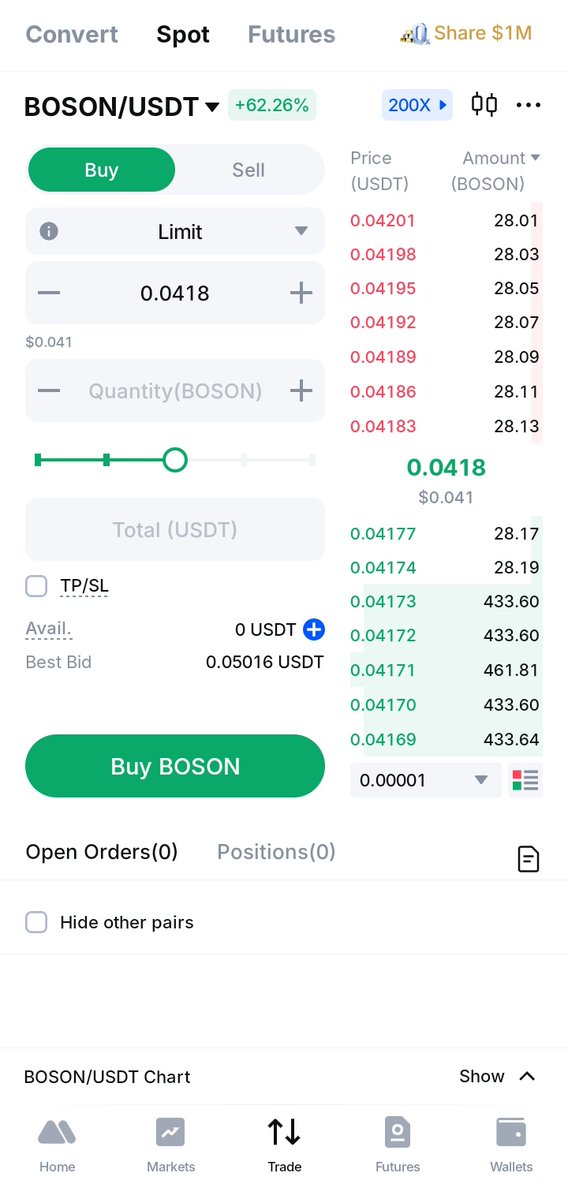 Concerned to see that $BOSON is up 100% on your own app, yet it’s not appearing in the Top Gainers list on .

This creates confusion for traders and the community. Sharing two screenshots from the app as proof — would appreciate clarity and a fix so data is reflected accurately.
