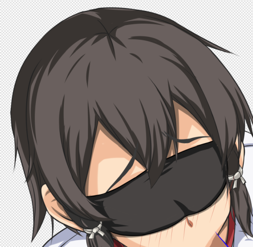 今日もマータリ初期着色してたですよ～🎨🖌
そして目隠しって興奮するよNE⭐d(*'∀`*)=33 