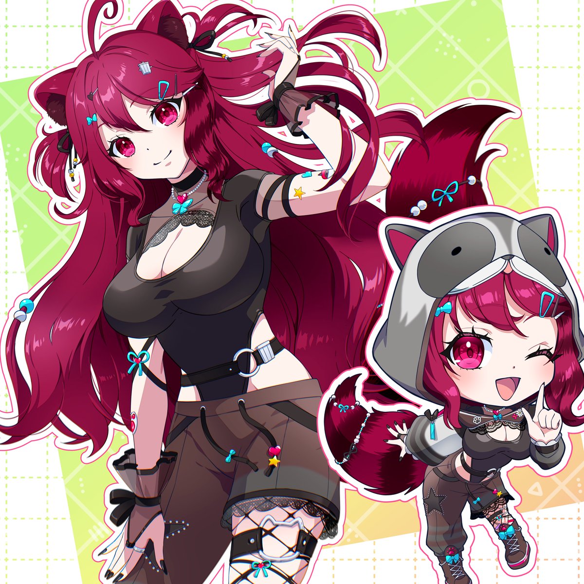 ‎ ‎ ‎ ‎ ‎ ‎ ‎ ‎🖤 kiwitrashpanda 🦝 2.0 Debut May! tweet media