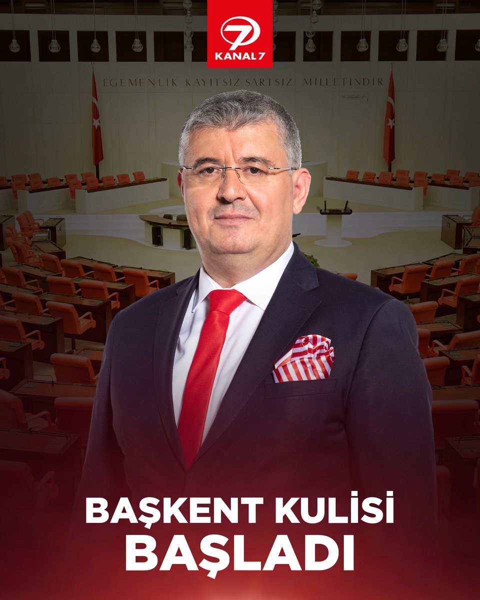 Kanal 7 Ankara Temsilcisi Mehmet Acet’in sunumuyla ekrana gelen Başkent Kulisi başladı. 📺📺

#başkentkulisi #siyaset  <a href="/acetmehmettw/">Mehmet Acet</a>