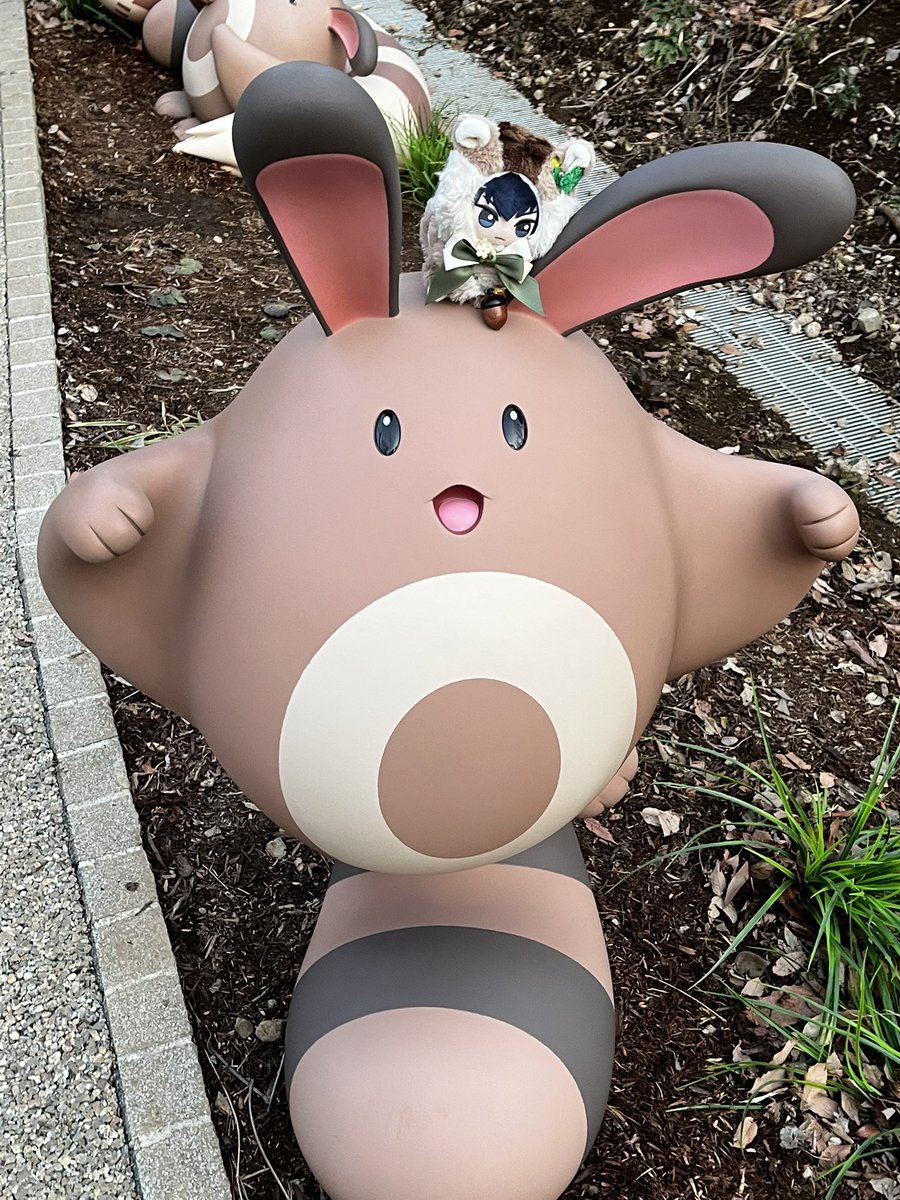 HUNAKさんのりすちと森はとっても相性良すぎでした。
