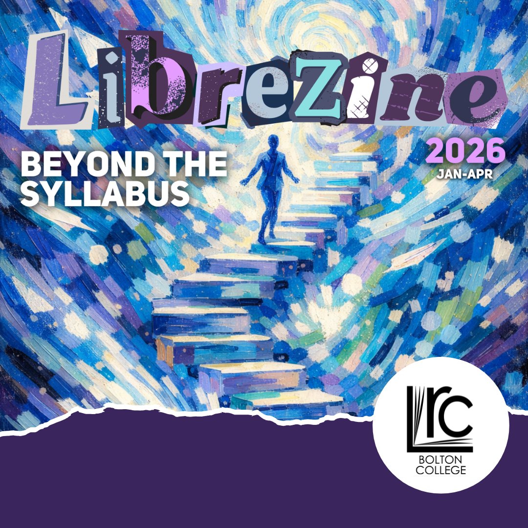 BCLRC's tweet photo. The new issue of Librezine is here ✨
This edition explores Beyond the Syllabus.  Curiosity, creativity, and learning that doesn’t stop at the classroom door.
We can’t wait for you to dive in 📖 https://t.co/HGJHACay5l