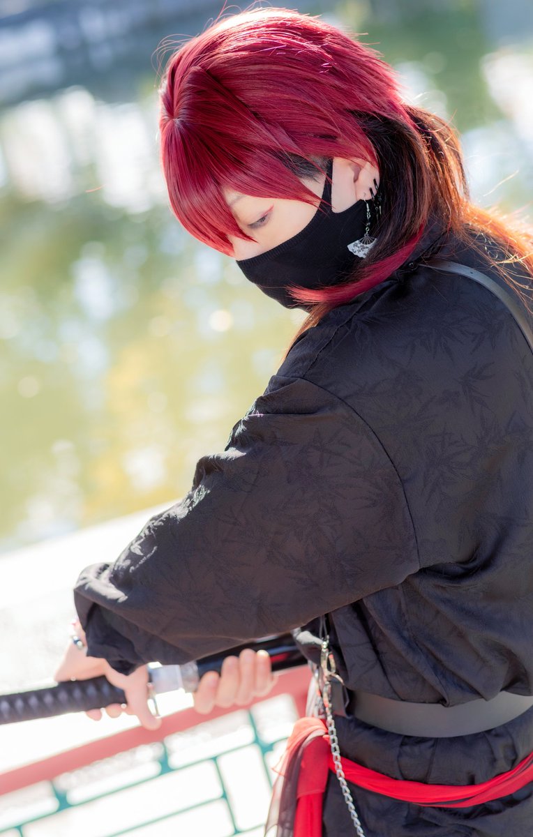 【Cosplay/創作コスプレ】

ファミリー 炎窮鼠 
紅🔥

photo📸 ろっくさん 
(<a href="/locke_stilllive/">ぼっち・の・ろっく</a>)

#創作ファミリー1115