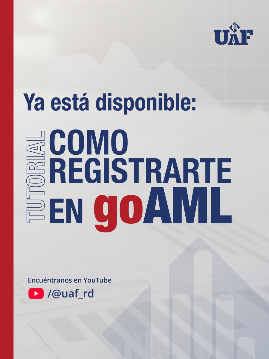 Unidad de Análisis Financiero UAF_RD tweet media