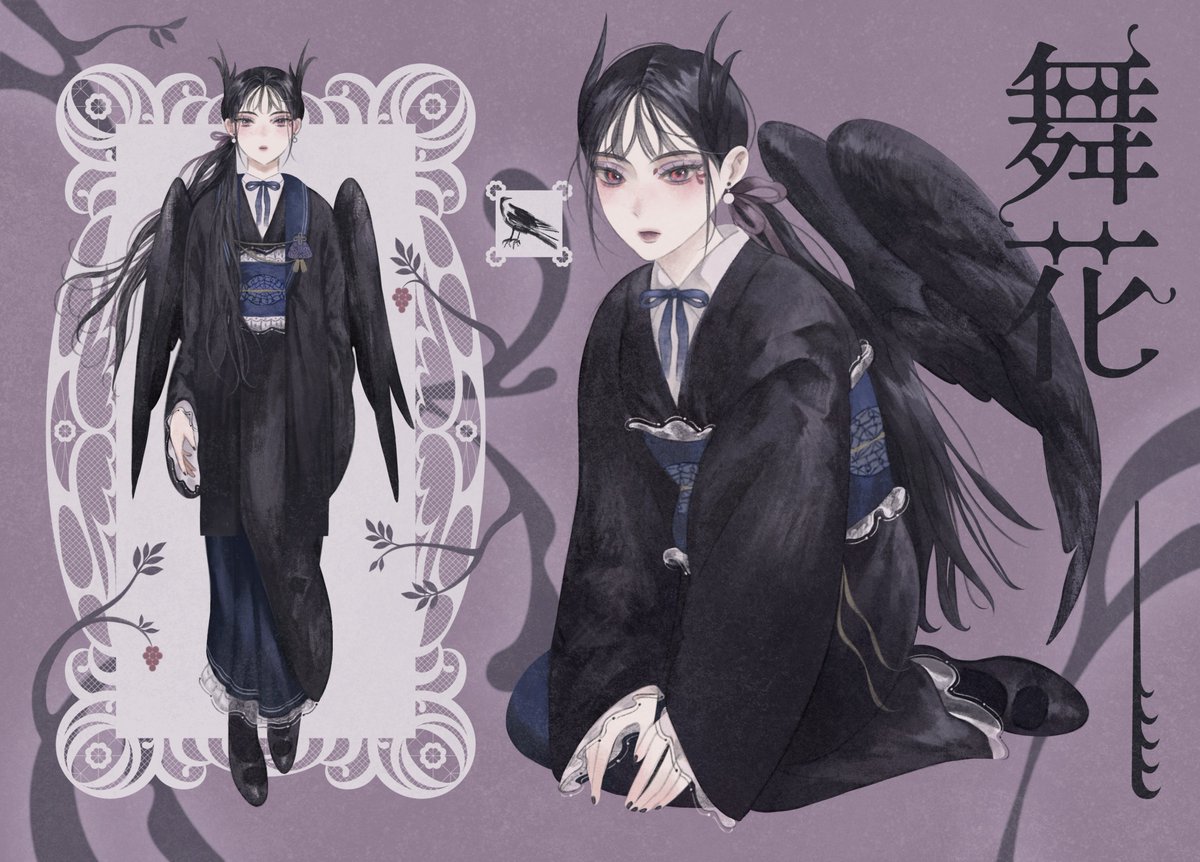 Wora_OC's tweet image. 🐦‍⬛
ยูเก็น ไมกะ (幽玄 舞花)