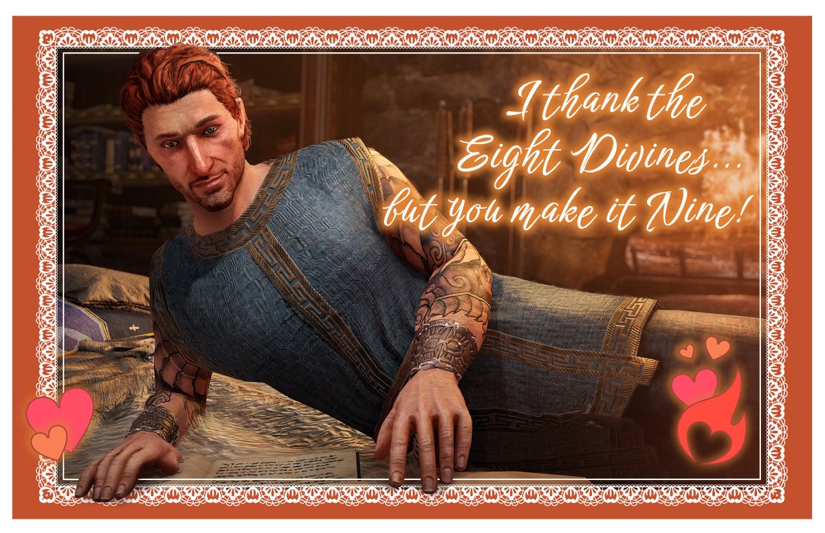 Who would you ask to be your Valentine? 
🫀 Naryu Virian
😻 Razum-dar
💘 Eveli Sharp-Arrow
❤️‍🔥 Bastian Hallix

Share the love this Heart’s Day with a collection of new #ESO greeting cards! beth.games/3OgkS7Z