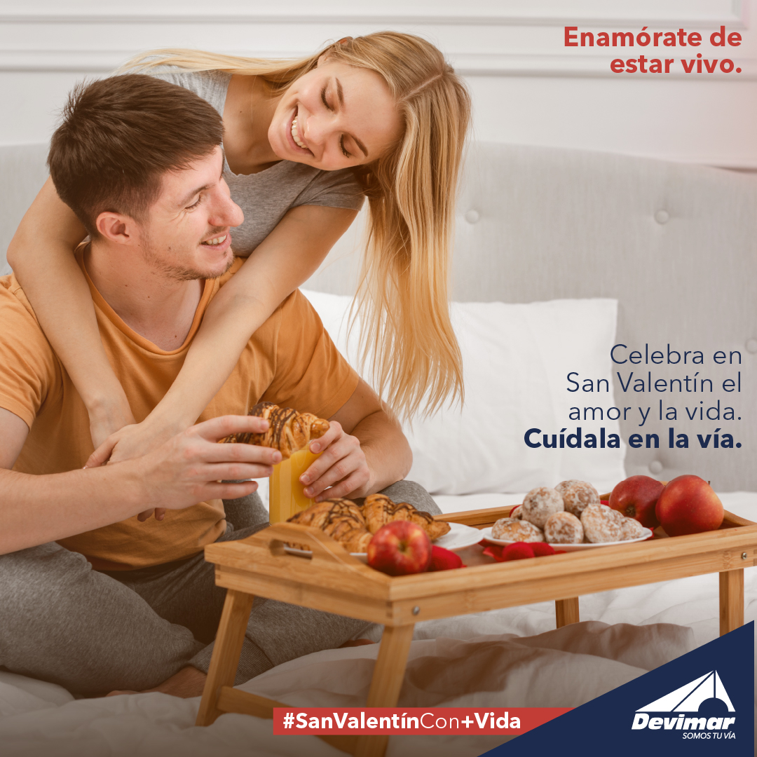 ¡Enamórate de la vida ❤!

Celebra en San Valentín el amor y la vida 🌹✨.
Cuídala en la vía.

#SomosTuVía