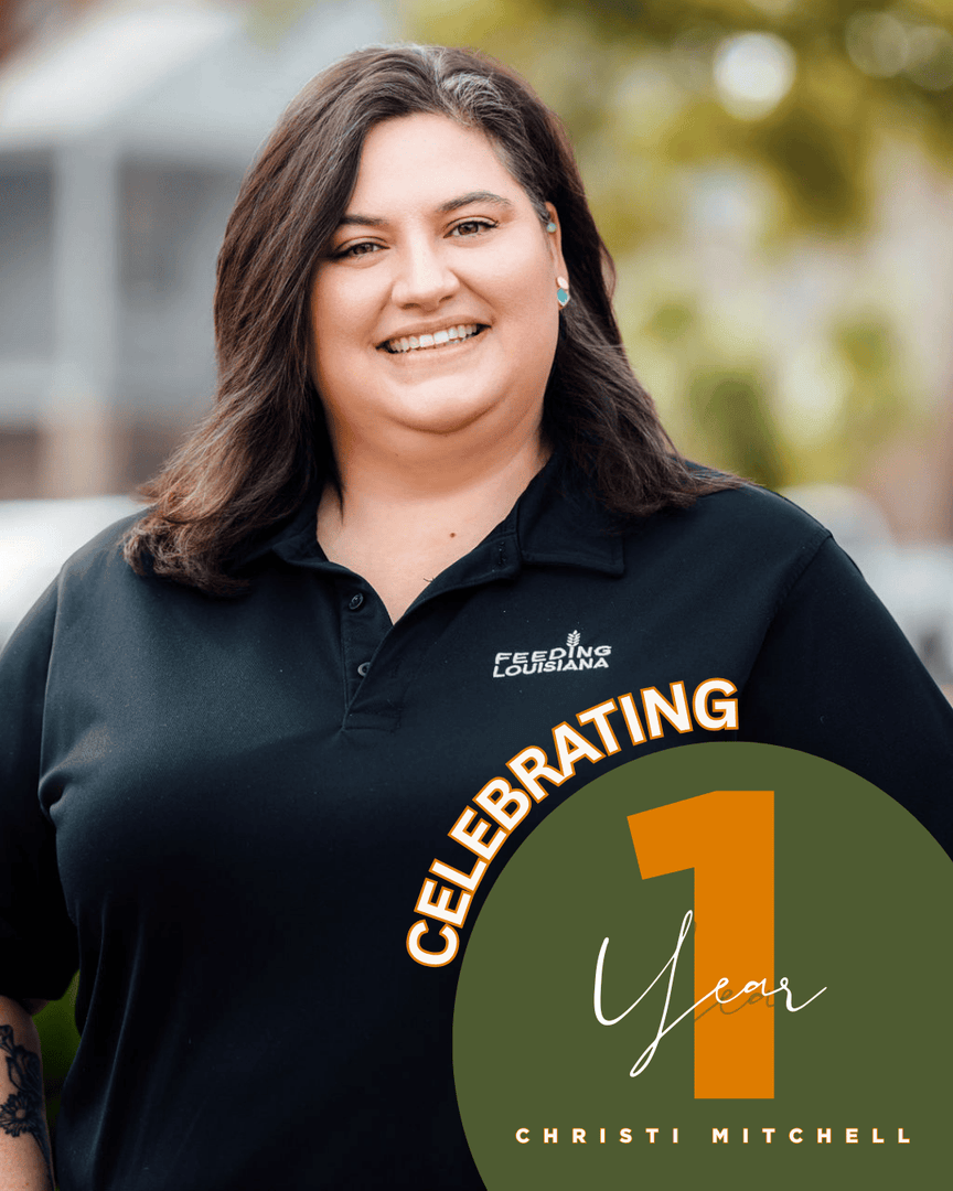 Feeding_LA's tweet photo. Help us wish a Happy First Anniversary to Christi Mitchell, one of our Neighbor Service Coordinators!

Thank you, Christi, for your commitment to our mission and for all you do to support our community!✨💛 https://t.co/cuuzCHBlpI