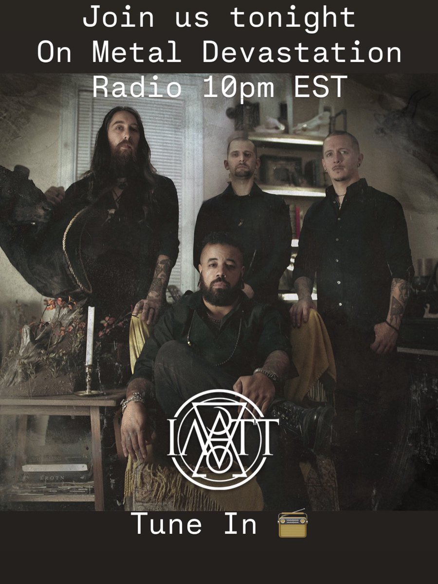 Tonight we step into the signal.

10PM EST.
Live on Metal Devastation Radio.

We’re talking Drift Away.
We’re talking Etheric Realms of the Night.
We’re talking about what it costs to pull sound from the abyss and make it bleed.

metaldevastationradio.com/metal-radio