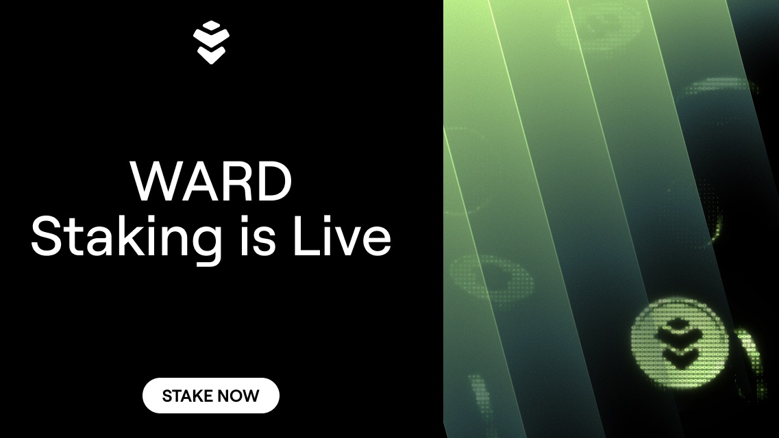 wardenprotocol's tweet photo. WARD staking is live🔥

- Secure the network
- Earn rewards
- Strengthen the ecosystem
- Counts toward Launchpad Power

No hidden unlocks.

Just community + builders.

Stake $WARD. Power Warden. 👇