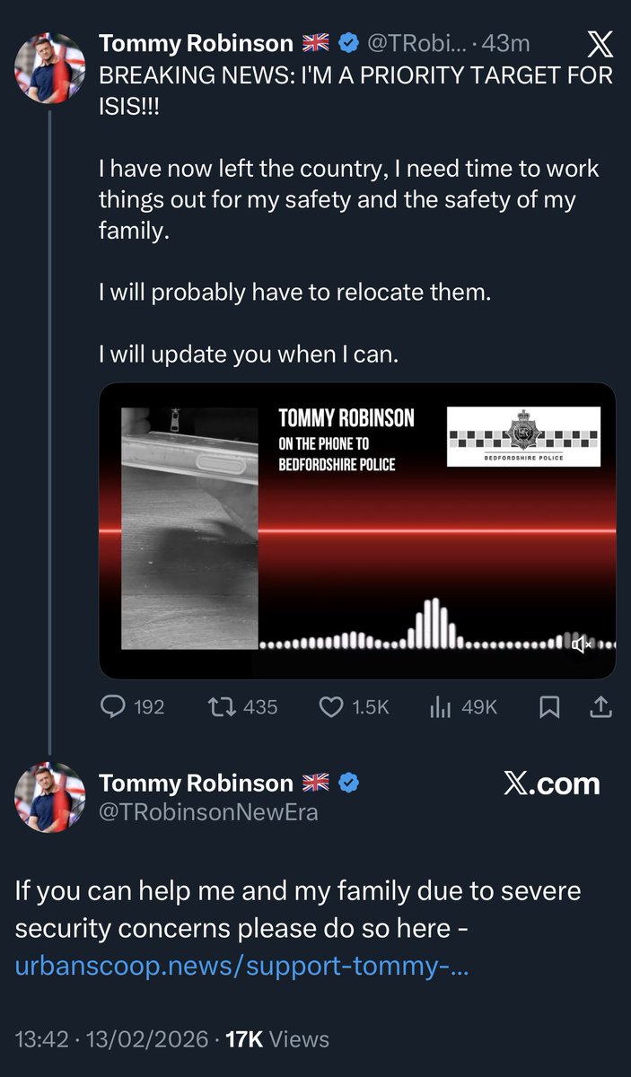 The absolute gall of this character

Lives in Spain, drives a Bentley and is still shameless enough to milk his followers for cash they can probably ill-afford