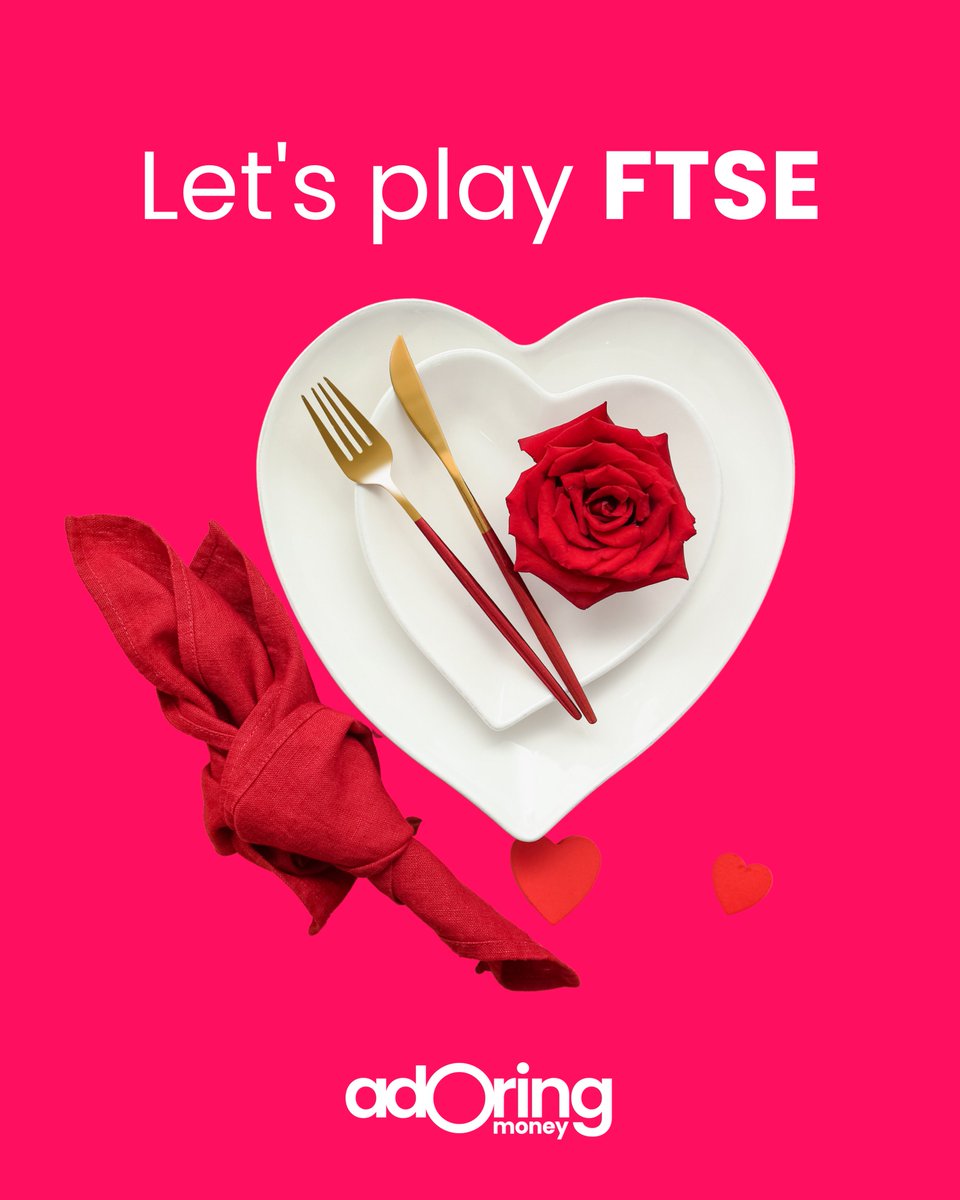 boringmoney's tweet photo. Our bond is unbreakable 💕 Let’s play FTSE 📈 Show yourself some love this Valentine’s Day: check your pension, top up your ISA, or see what you’re actually invested in. The real romance? Compound interest. #ValentinesDay #InvestInYourself #PersonalFinanceUK #pickuplines https://t.co/SGgelZUMJ9