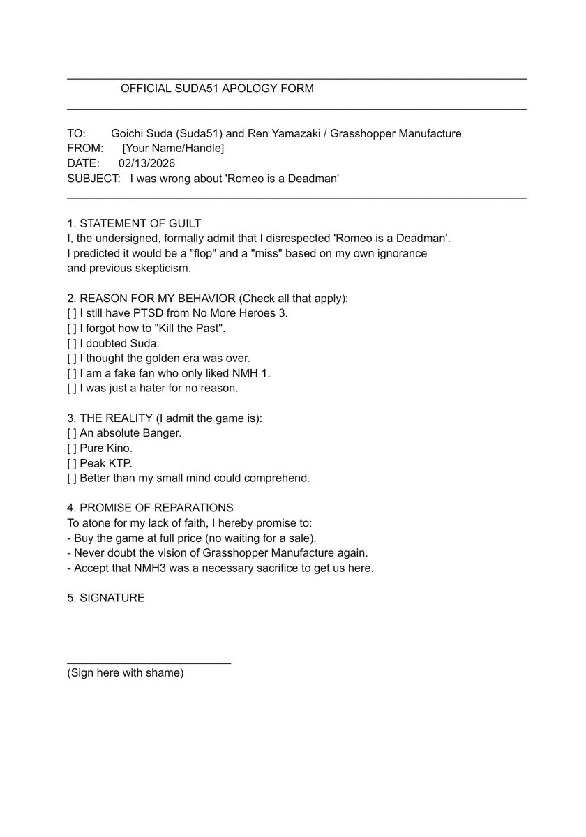 SUDA51 ANDALUCIA tweet media