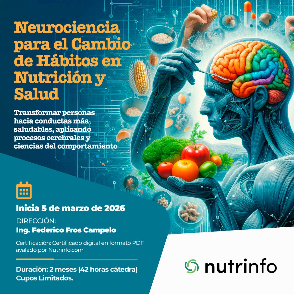 Inscribite! Te espero! 
(<a href="/nutrinfocom/">Nutrinfo.com</a>) 
#nutrición #neurociencia #cerebro #decisiones #salud