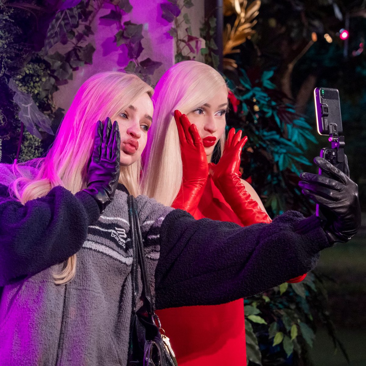 Kim Petras with her wax figure at Madame Tussauds Berlin ♡