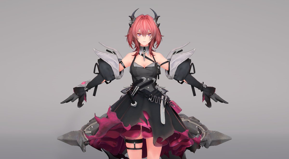NoName1052944's tweet photo. hToon Shader Laevatain

#gamedev #3dart #unity #vtuber #Endfield https://t.co/6QRiuz3GzO