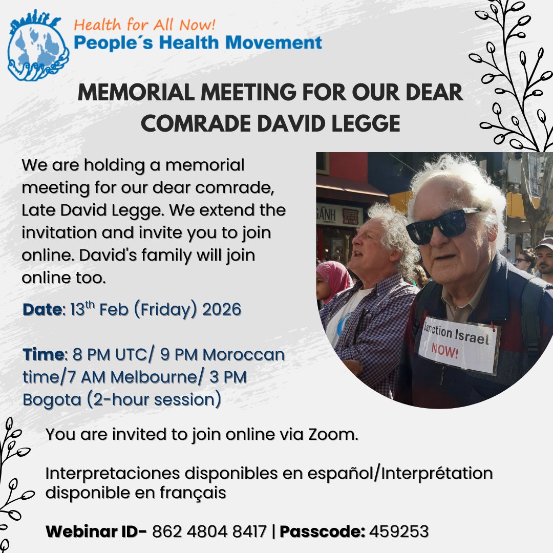 People's Health Movement | @who-watch.bsky.social tweet media