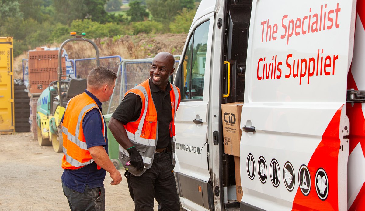 CIDGroupUK's tweet photo. 🚚 CID – Consider it Done!

At CID Group, delivery isn’t an afterthought - it’s part of our promise. With our own van delivery service, we offer a truly personal and reliable experience from our depots to your site.

#CIDGroup #ConsiderItDone #Civils #Utilities #Groundworks https://t.co/nu7pvbAeZz