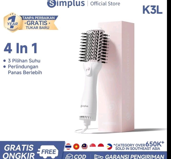 #wts preloved blow dryer simplus 215k aja, 
kardus dan surat surat masi lengkap yaaa, no minus, baru 3x pemakaian