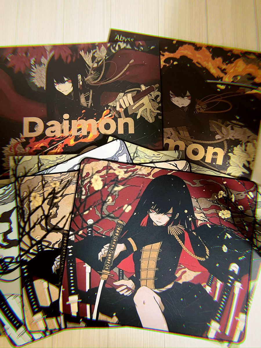 ねんねしちゃったのでおれのマウスパッド見て(ദ്ദി⩌𖥦⩌)

   #AbyssGaming107