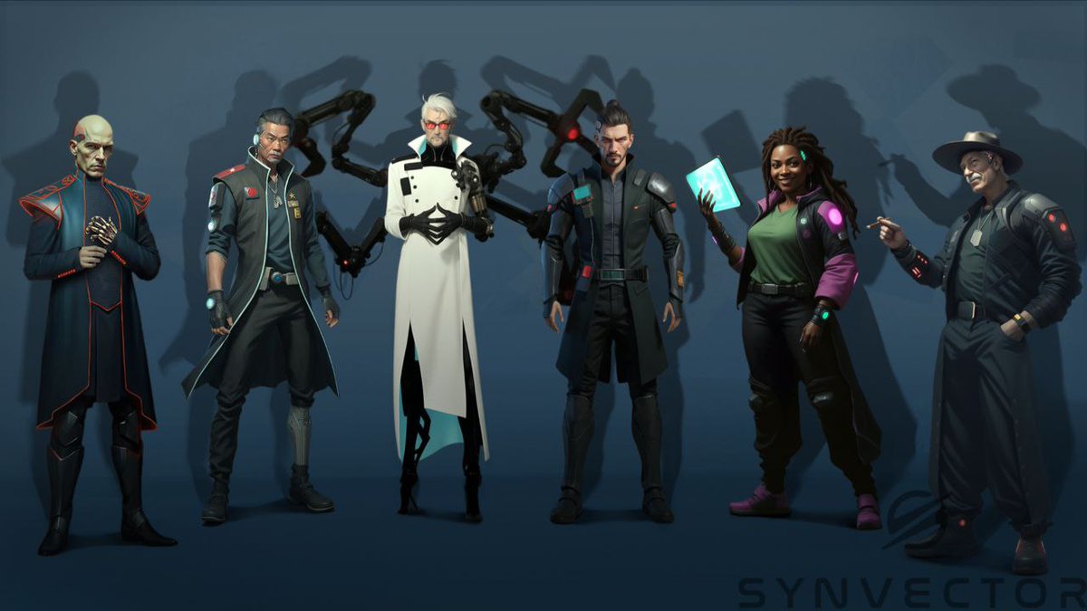 Introducing the key characters of our game! They are the link between our world and the history of the galaxy.

Whose dossier should we open first? Let us know in the comments!