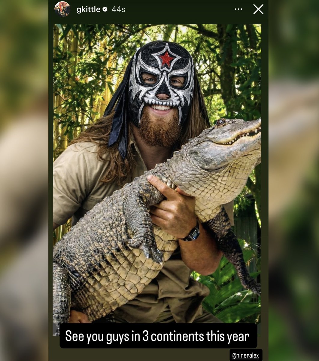 George Kittle’s latest IG story 😂