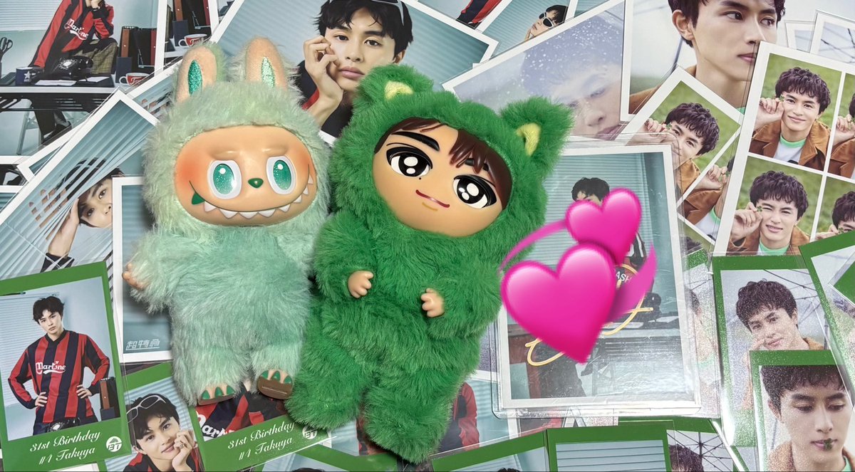 生誕無事届きまして💞 なんとおおおおお、、、 4cutもﾀｸﾈｺﾁｬﾝﾏﾝも最高