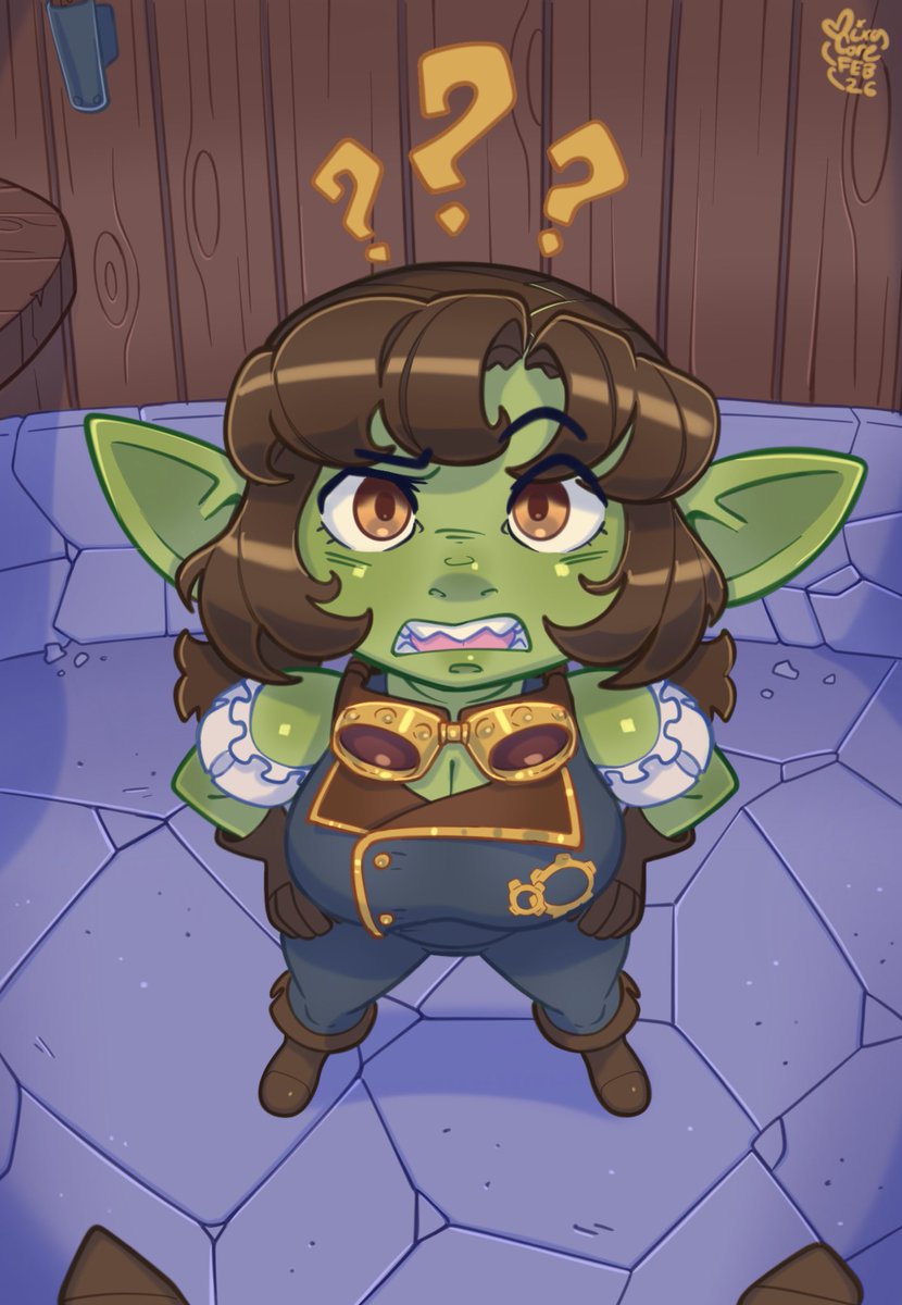VixyCore's tweet photo. Thank you to @TheMegumax for the work!1 cute gobbo https://t.co/O5fxiOUZA2