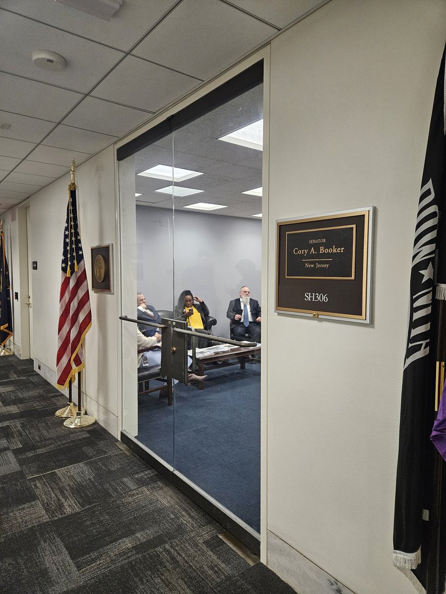 1st stop at the Senate Hart building meeting with Sen.s Andy Kim's &amp; Cory Booker's legislative assistances. Asking to Support for Physical Literacy under ESSA federal funding to encourage physical activity and foster lifelong fitness habits. 
<a href="/CoryBooker/">Cory Booker</a> <a href="/AndyKimNJ/">Andy Kim</a>