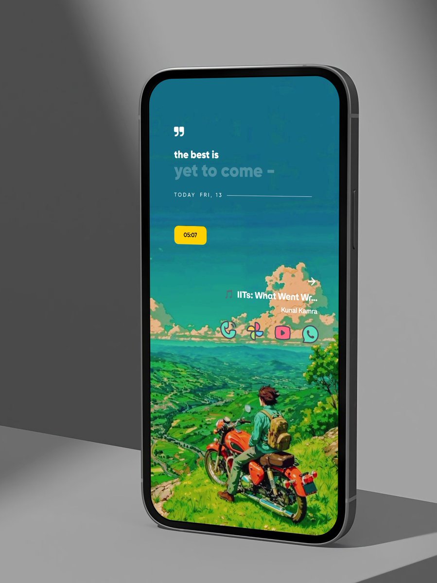 ManjothiAshraf's tweet image. #Wallpaper credit to creator
#Widget Essentia @RajjAryaa
Neat (music player, edited) @Abhishek01kr
#Icons Crayon @justnewdesigns
Template @andro_idfans @nalankang1
#soashraf #WithNova #android #homescreensetup #homescreen #anime #Rider #solo