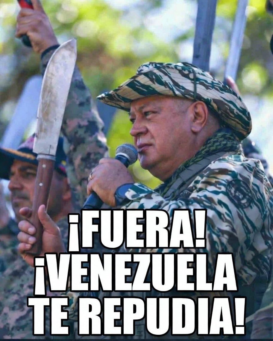 ¿Y PARA CUÁNDO SE LLEVAN DE VENEZUELA A ÉSTE VULGAR GÁNSTER DE MALA MUERTE?  ¡YA BASTA CON ÉSTA PORQUERÍA DE NARCOS!  ¡ESTAMOS HARTOOOS!