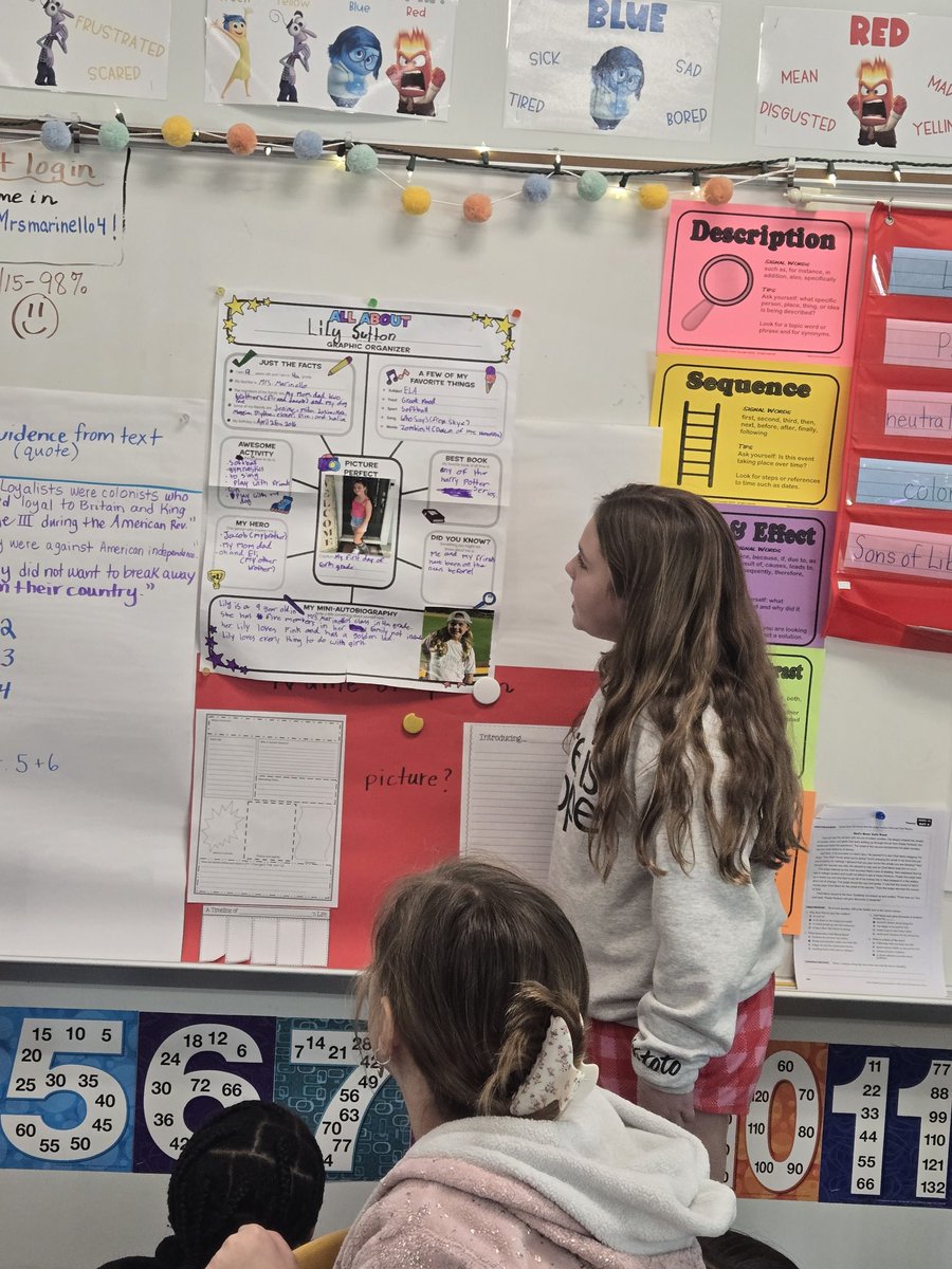 Congrats to Lily our star student this week! You shine bright!!! ✨️