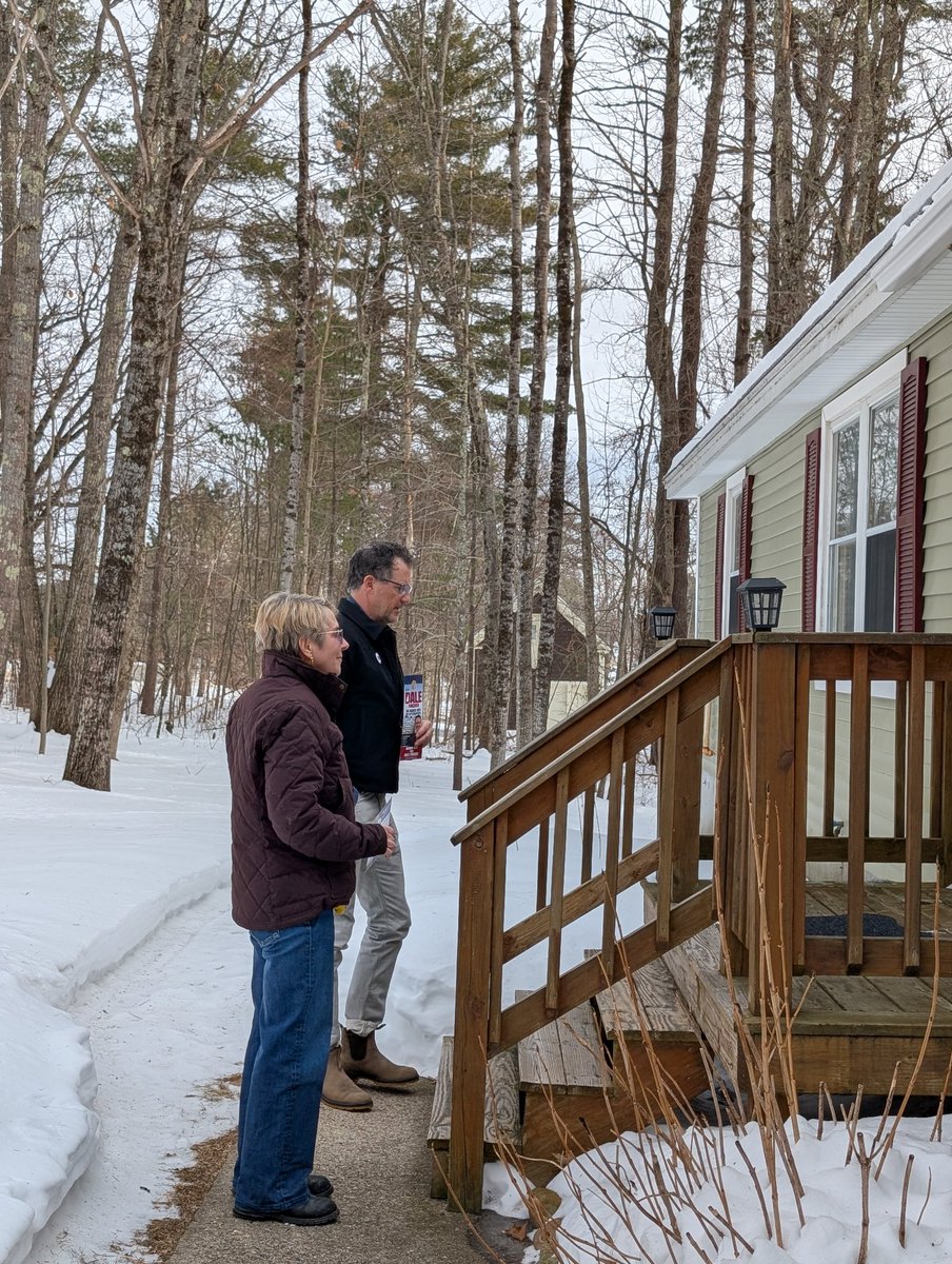 If you live in Ossipee, Tuftonboro, or Wolfeboro, vote on March 10th for Dale Fincher for State Rep.

Over the last few weeks, it has been a real pleasure for me to knock doors with him in Wolfeboro and Tuftonboro. He will do a great job in Concord! <a href="/Dale4NH/">Dale Fincher for NH State Rep</a> #nhpolitics