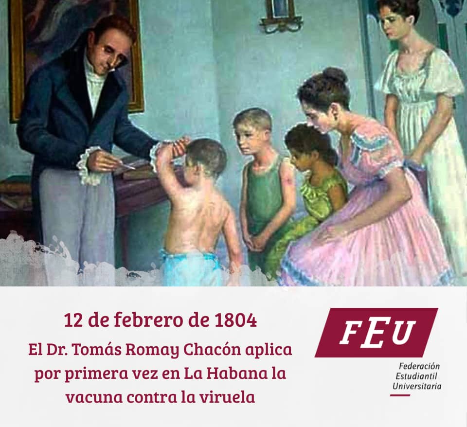 👨‍⚕️🔬 Pionero, visionario, humanista. El Doctor Tomás Romay Chacón no solo vacunó contra la viruela en 1804: organizó, higienizó y llevó la ciencia a los barrios más necesitados. Sentó las bases de lo que hoy es orgullo cubano: la salud para todos. #CubaEsSalud #CubaVencerá