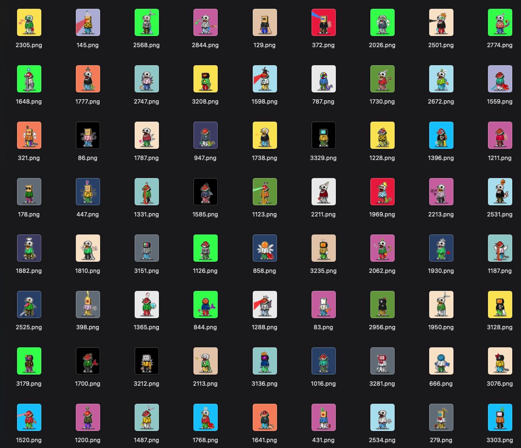 Our first test reveal was a success and it’s going to be something truly special…

However, due to the limitations of OpenSea’s smart contract, the reveal can only happen after the mint is complete.

Get ready for a reveal process that’s both cool and fun!

Mutants prevail 🧬