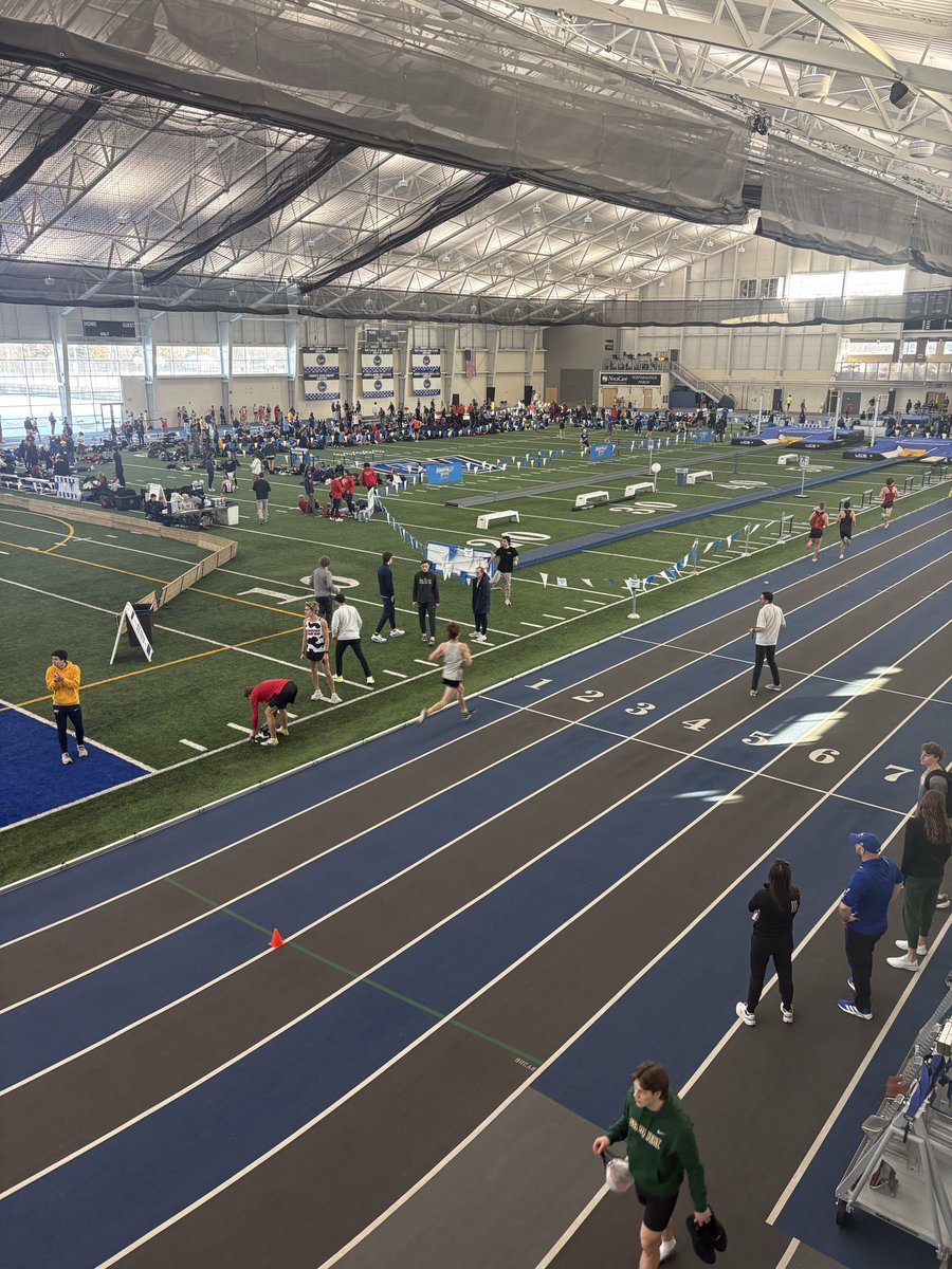 And it begins! Day 1 of the GVSU Big Meet is here.