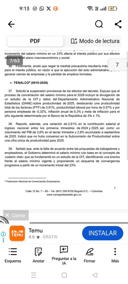 <a href="/NoticiasRCN/">Noticias RCN</a> El mismo documento que expide data que para este decreto se tuvieron en cuenta el ordenamiento jurídico colombiano lo cual es vinculante los tratados internacionales de la oit se está contradiciendo en los mismos argumentos expuestos que pifiada tan HP