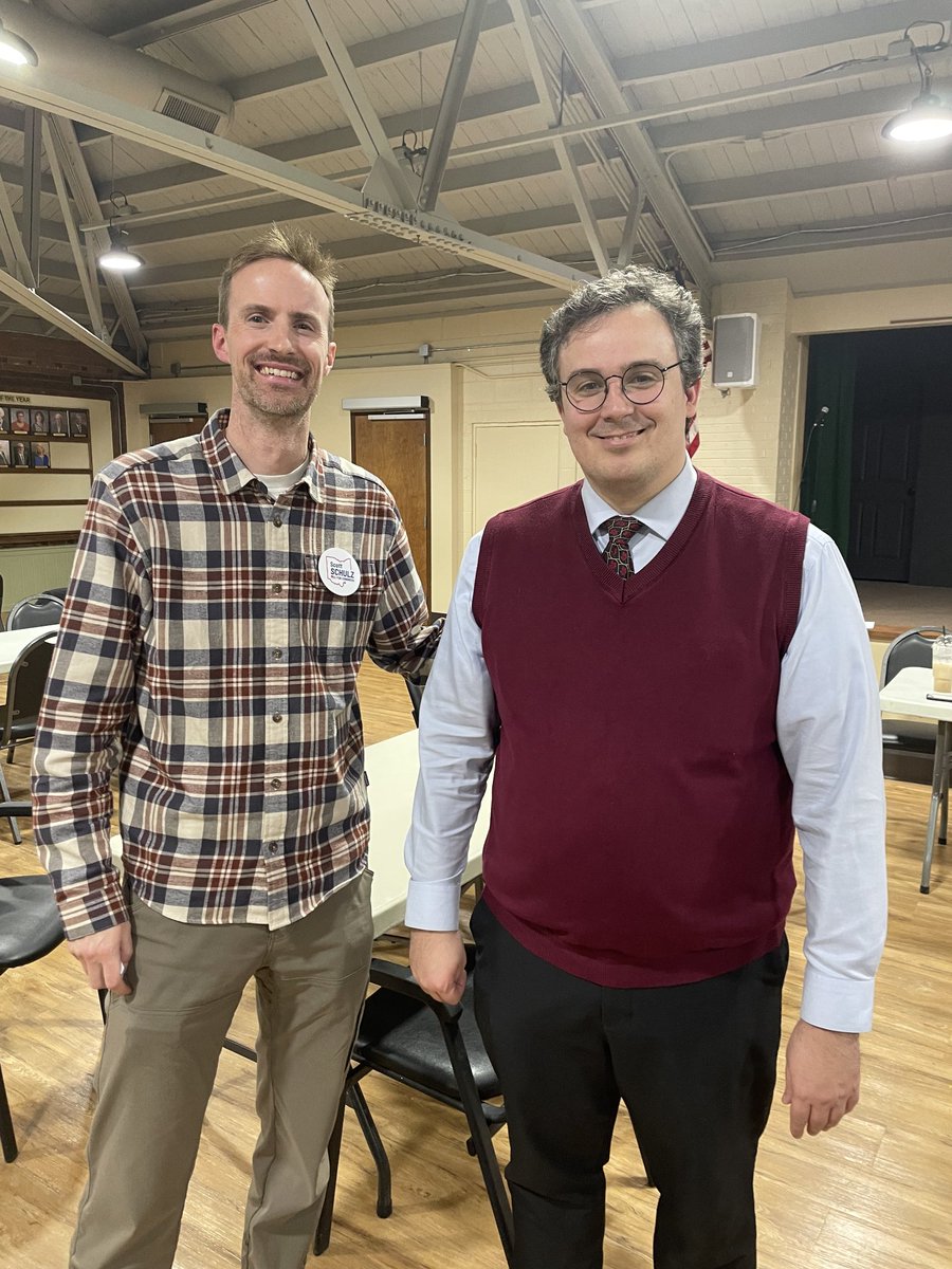 Enjoyed meeting with Rep. Chris Glassburn and the North Olmsted Democratic Club.